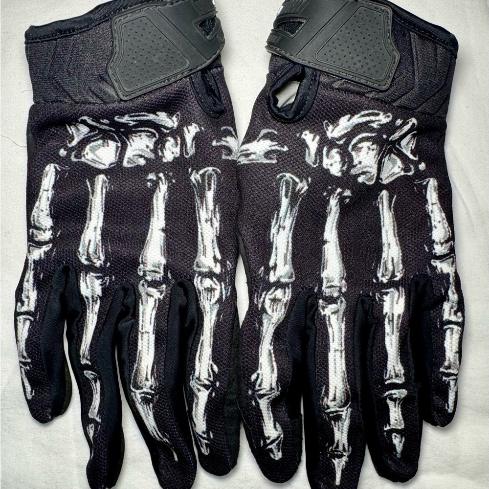 RIGWARL Motorcycle Gloves UNISEX , Touchscreen Riding Skeleton Motorcycle M